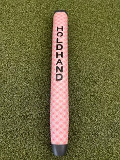 Www.chipnputt.com HoldHand Anti-slip Golf Putter Grip With Silicon Dot Microfiber, Orange, New!