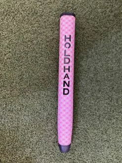 Www.chipnputt.com HoldHand Anti-slip Golf Putter Grip With Silicon Dot Microfiber, Pink - NEW!