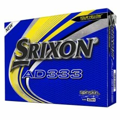 Srixon AD333 Golf Ball - Yellow
