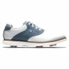 FootJoy FJ Traditions, White/Blue -Fairway Woods Shop 97903 2
