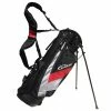 Fearless Raptor Stand Bag Black/Grey/Red -Fairway Woods Shop Fearless raptor Stand Red White
