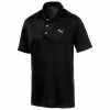 Puma MSS Pounce Polo - Black 57740301/70537401 -Fairway Woods Shop MSS polos 0003 Black White 1
