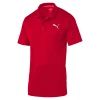 Puma MSS Pounce Polo - Red 57740304/70537404 -Fairway Woods Shop Puma Pounce Red