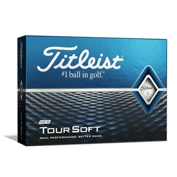 Titleist Tour Soft Golf Balls - One Dozen 3 Titleist Tour Soft Golf Balls - One Dozen