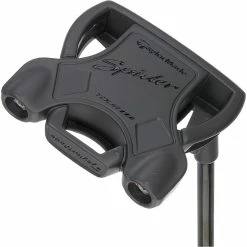 New And Used TaylorMade Tour Charcoal Grey Spider "L" Neck Putter Golf Clubs -Fairway Woods Shop taylormade custom tour charcoal grey spider l neck putter 2