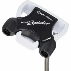 New And Used TaylorMade MySpider Tour White/Black Putter Golf Clubs -Fairway Woods Shop taylormade myspider tour white black putter 2