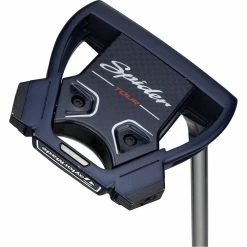 New And Used TaylorMade MySpider X Navy/White Putter Golf Clubs -Fairway Woods Shop taylormade myspider x navy white putter 2