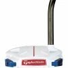New And Used TaylorMade MySpider X White/Blue W/ Red Sightline Putter Golf Clubs -Fairway Woods Shop taylormade myspider x white blue w red sightline putter